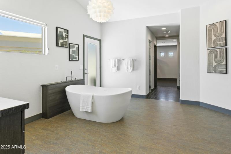 Spa-inspired bathroom