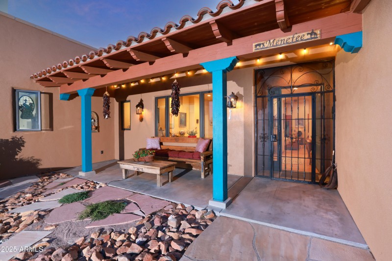 Exterior Entrance to Home