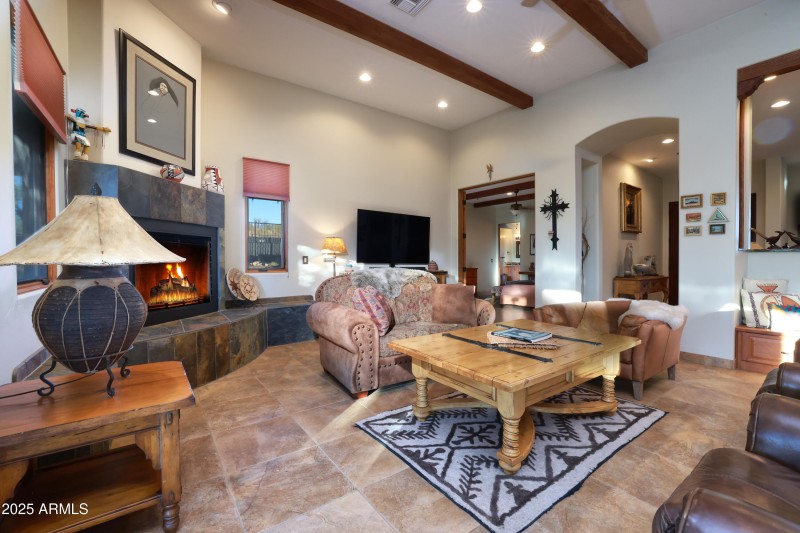 Great with Wood Beam Ceilings