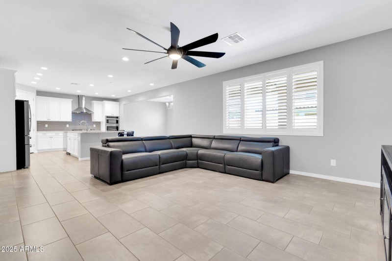 Generous Living Room