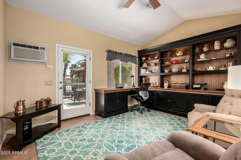 Access to front patio