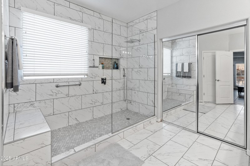 brand new shower just put in