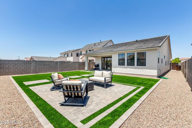 Professionally designed backyard!