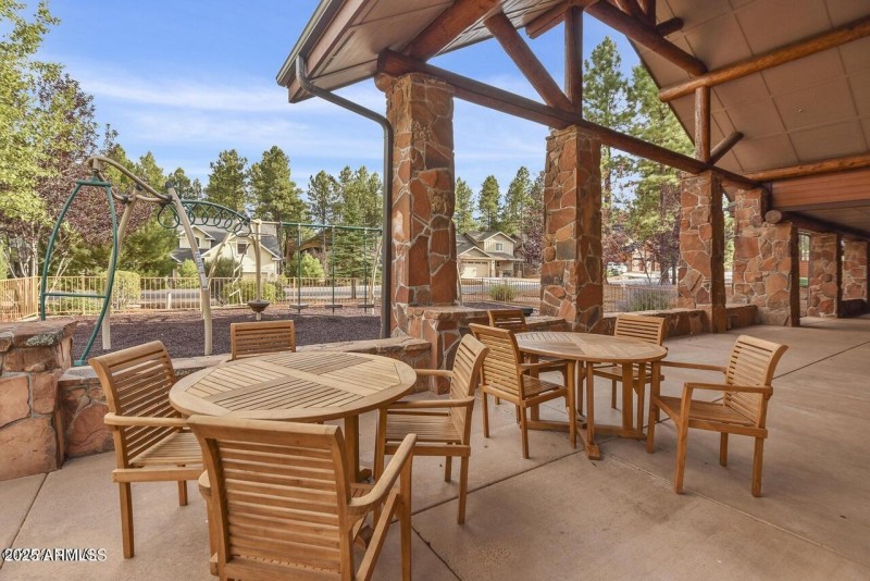 Playground/Pool Area