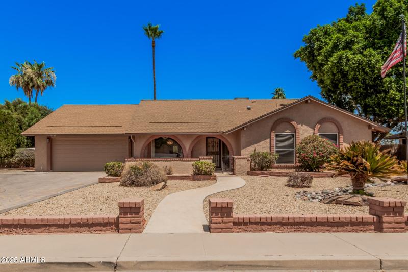 Easy to maintain front yard