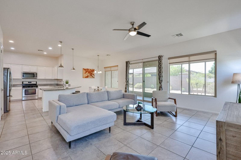 Great Room Open to Kitchen