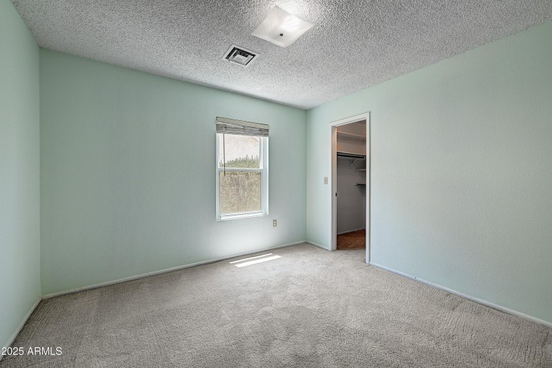 Third Bedroom with walk-in closet