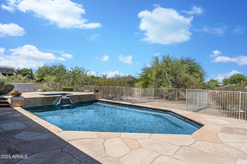 Inviting Pool and Spa