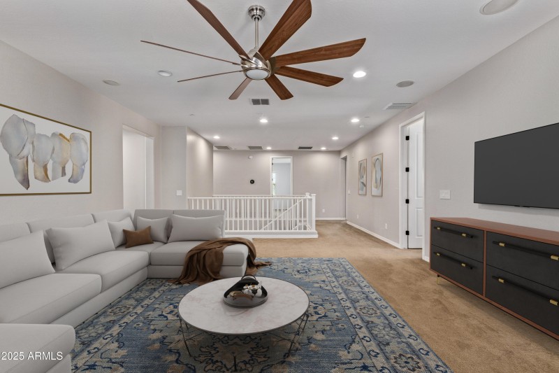 loft Virtually Staged