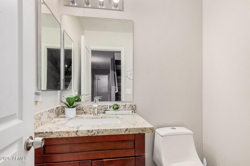 Downstairs, Half Bathrom