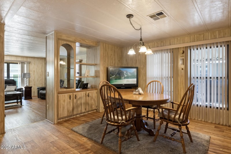 Dining Room View to Living Room
