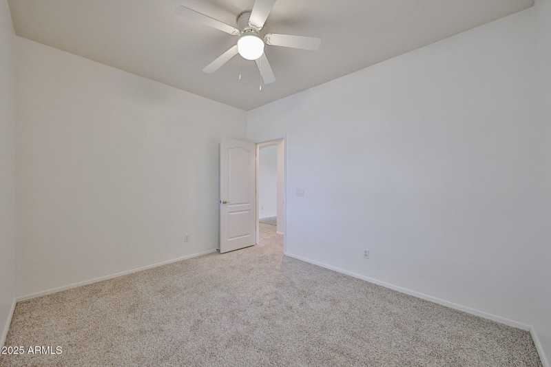 Downstairs bedroom view 2