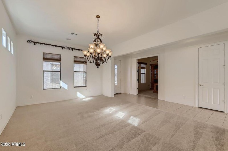 Dining Room Double Doors to Office