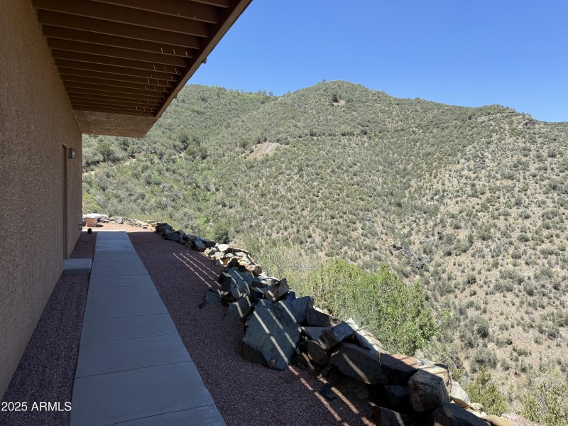 Side entrance to utility room