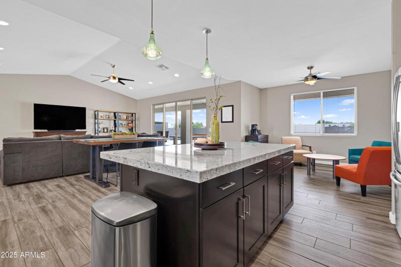 Open Island Facing Great Room