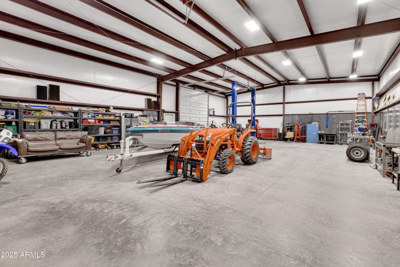 Boat + Tractor Friendly Garage