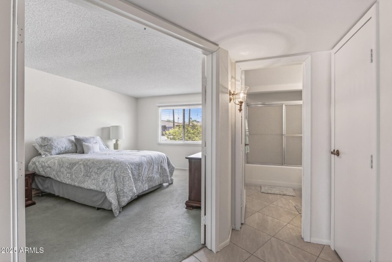 Bedroom and Bathroom