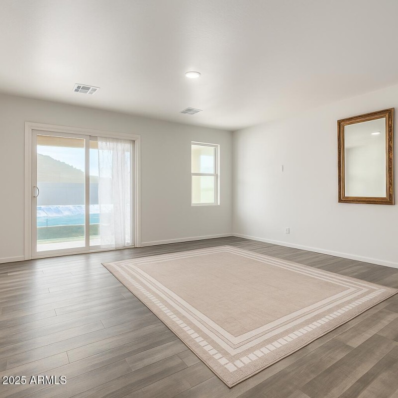 living room without furniture