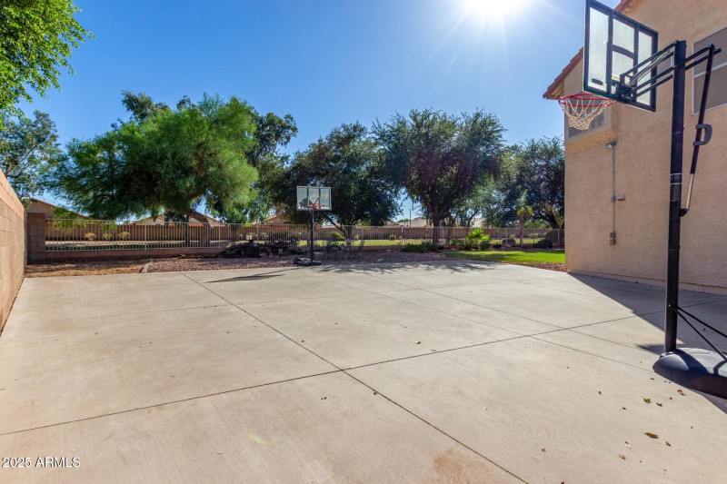 full size basketball court