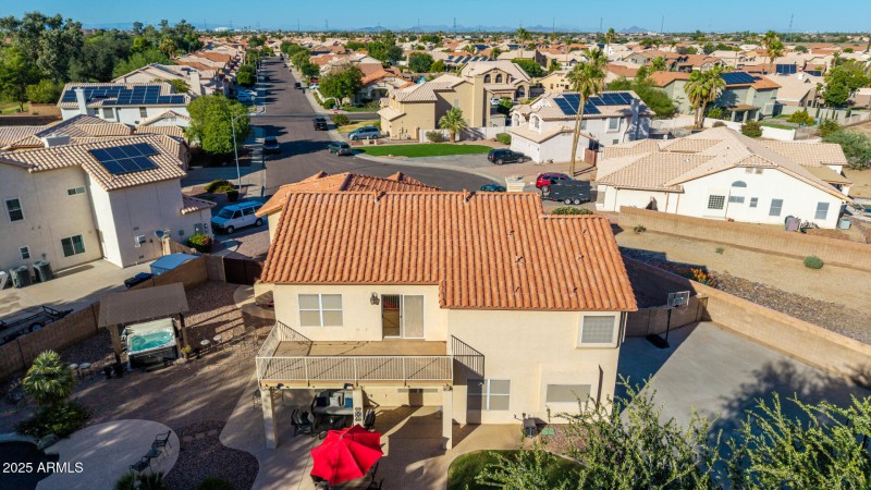 backyard with sw exposure