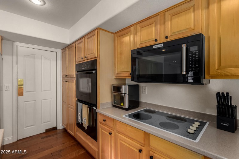 kitchen with built-in appliances