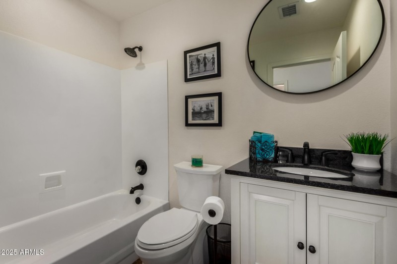 full bathroom downstairs