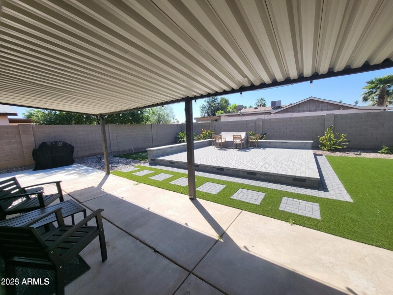 Backyard Patio