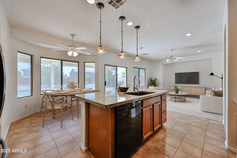 View towards the dining area