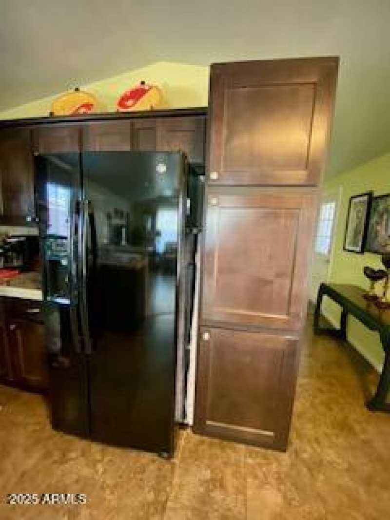 pantry and fridge