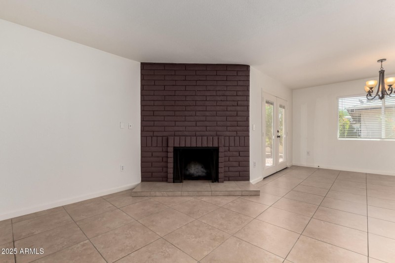 Cozy Corner Fireplace Feature