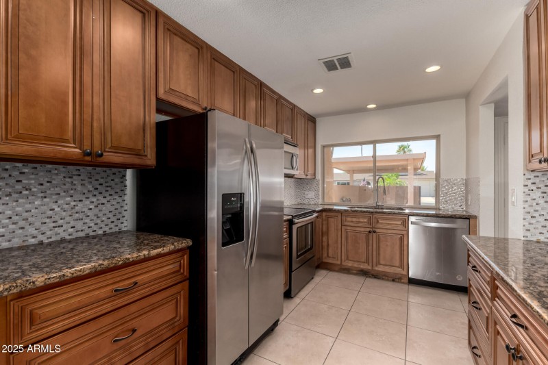 Granite Counters & Ample Storage