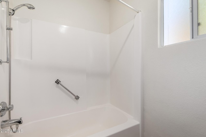 Oversized Tub with Shower Combo