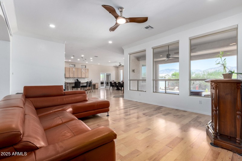 Open Layout with Mountain Views