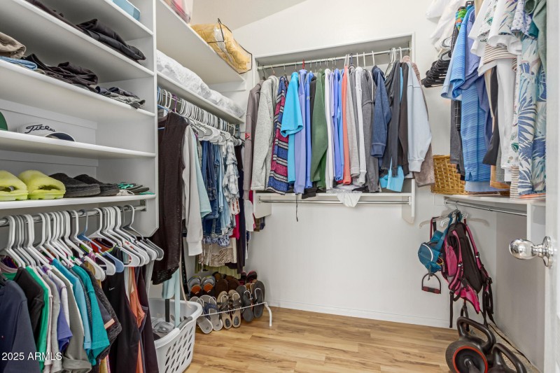 Large walk-in closet