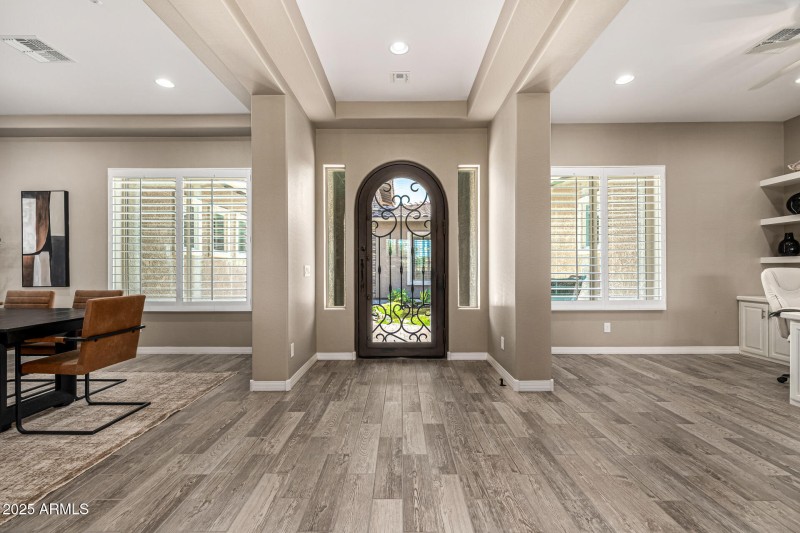 Entrance from Courtyard