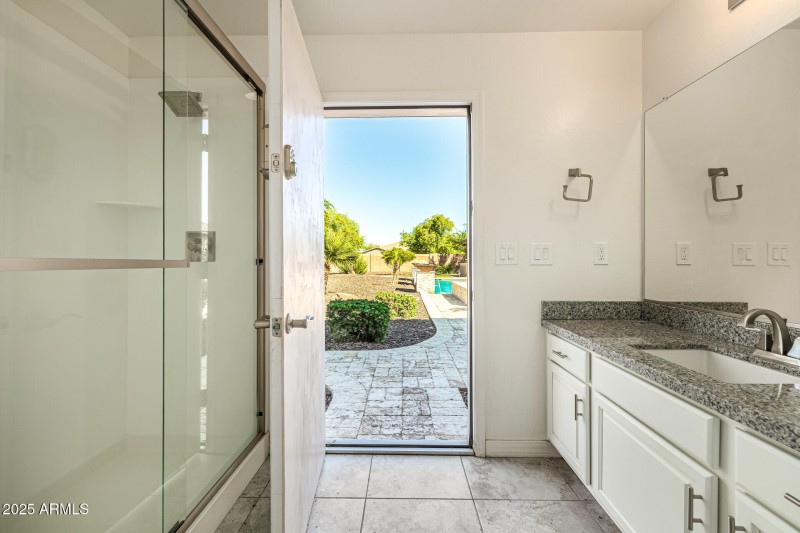 Full Bath off RV Garage 1