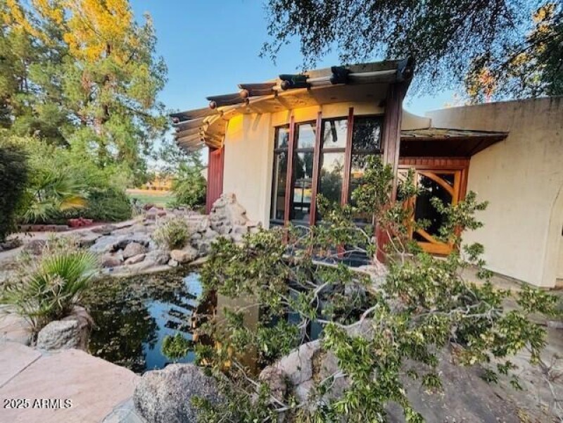 Back yard Guest House