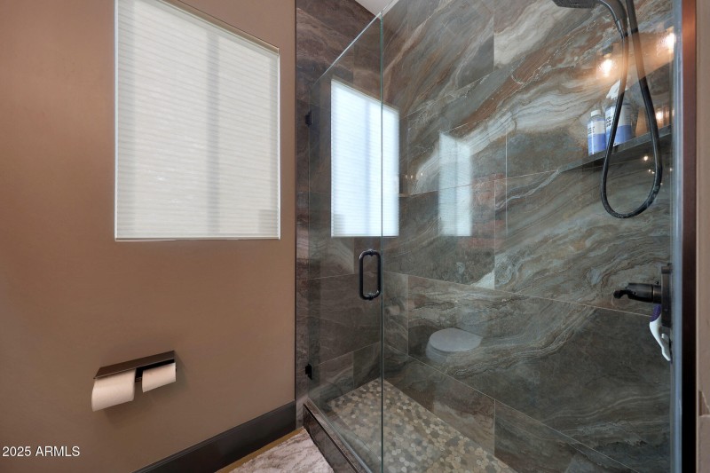 Bath 2 Granite Slab Shower