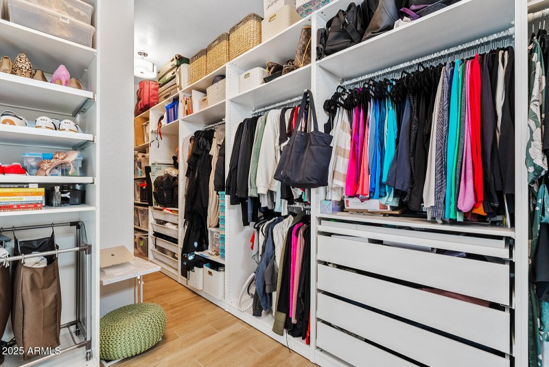 Primary Walk-In Closet