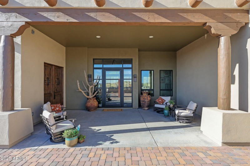 Custom "Visionmakers" Glass Front Door