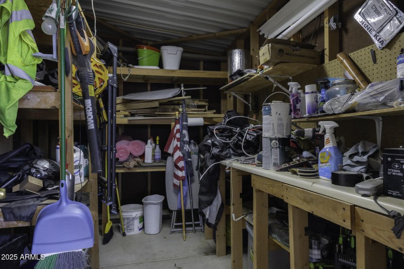 Shed Interior