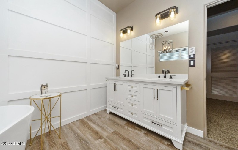 Modern Dual-Sink Vanity