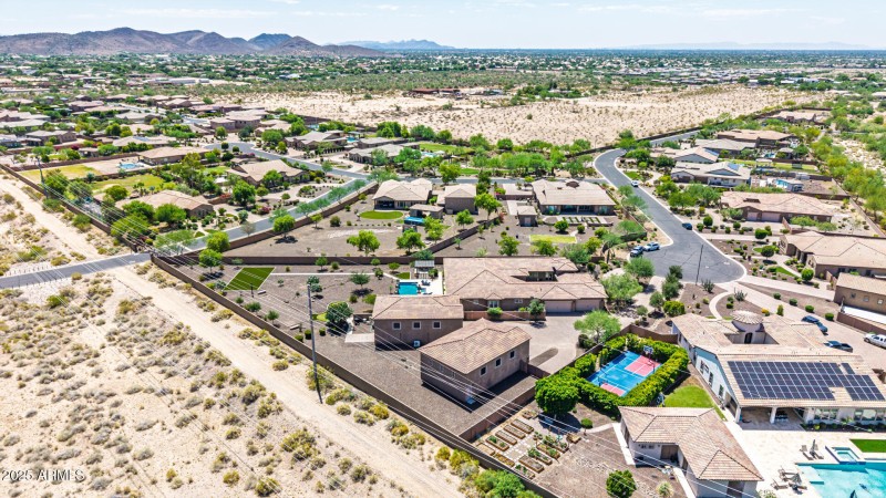 Aerial View of the Entire Lot