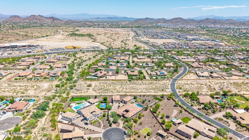 Aerial View of the Entire Lot