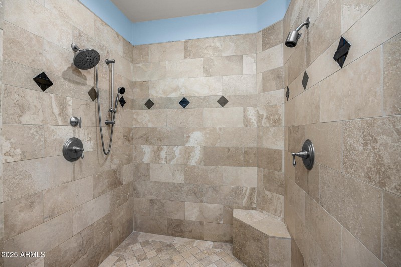 primary bathroom shower