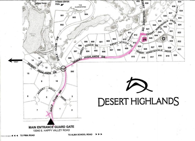Map to lot rt1