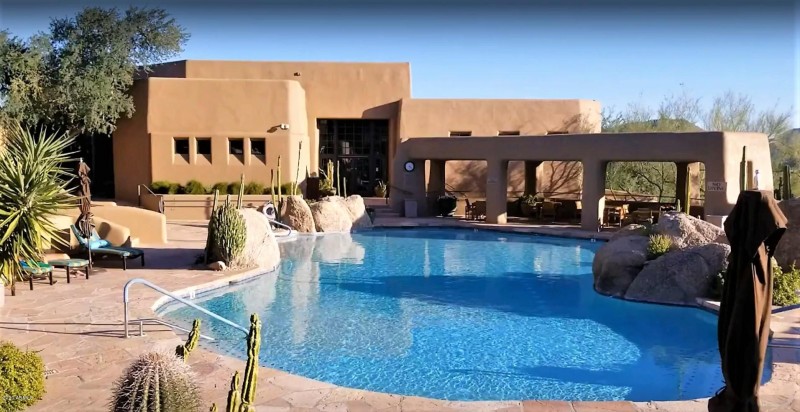 Communty pool area
