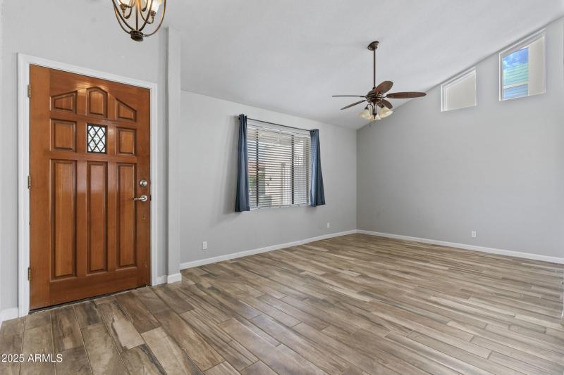 Living Room & Front Entry
