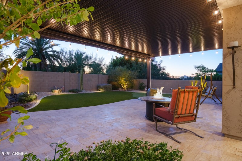 AZ Twilight on Patio 40th way