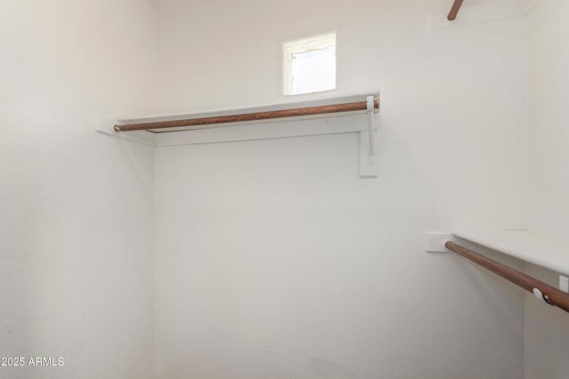 Walk-in Closet in Primary